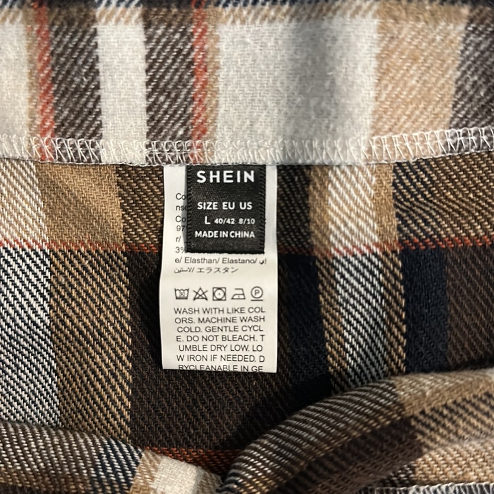plaid skirt - Picture 4 of 8